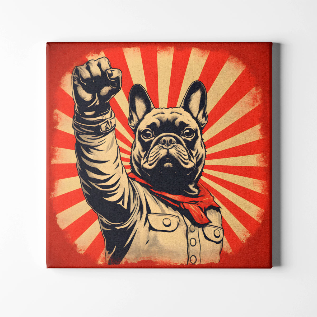 French bulldog hot sale pop art