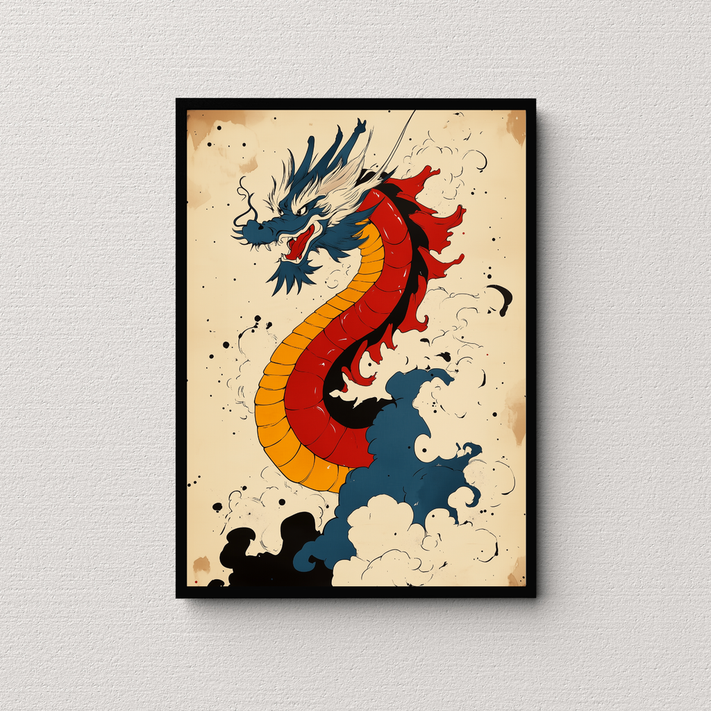 Chinese Dragon print