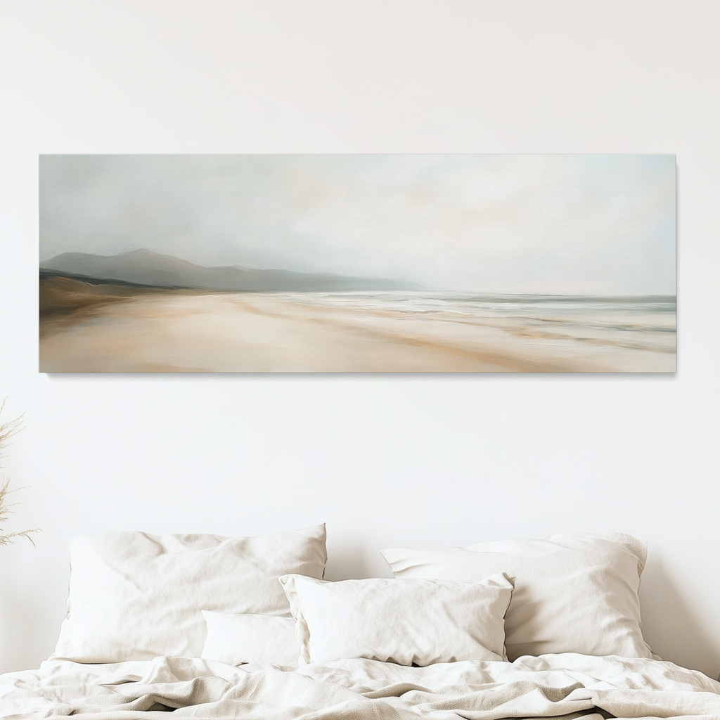 Seascape Beach Pastels Canvas