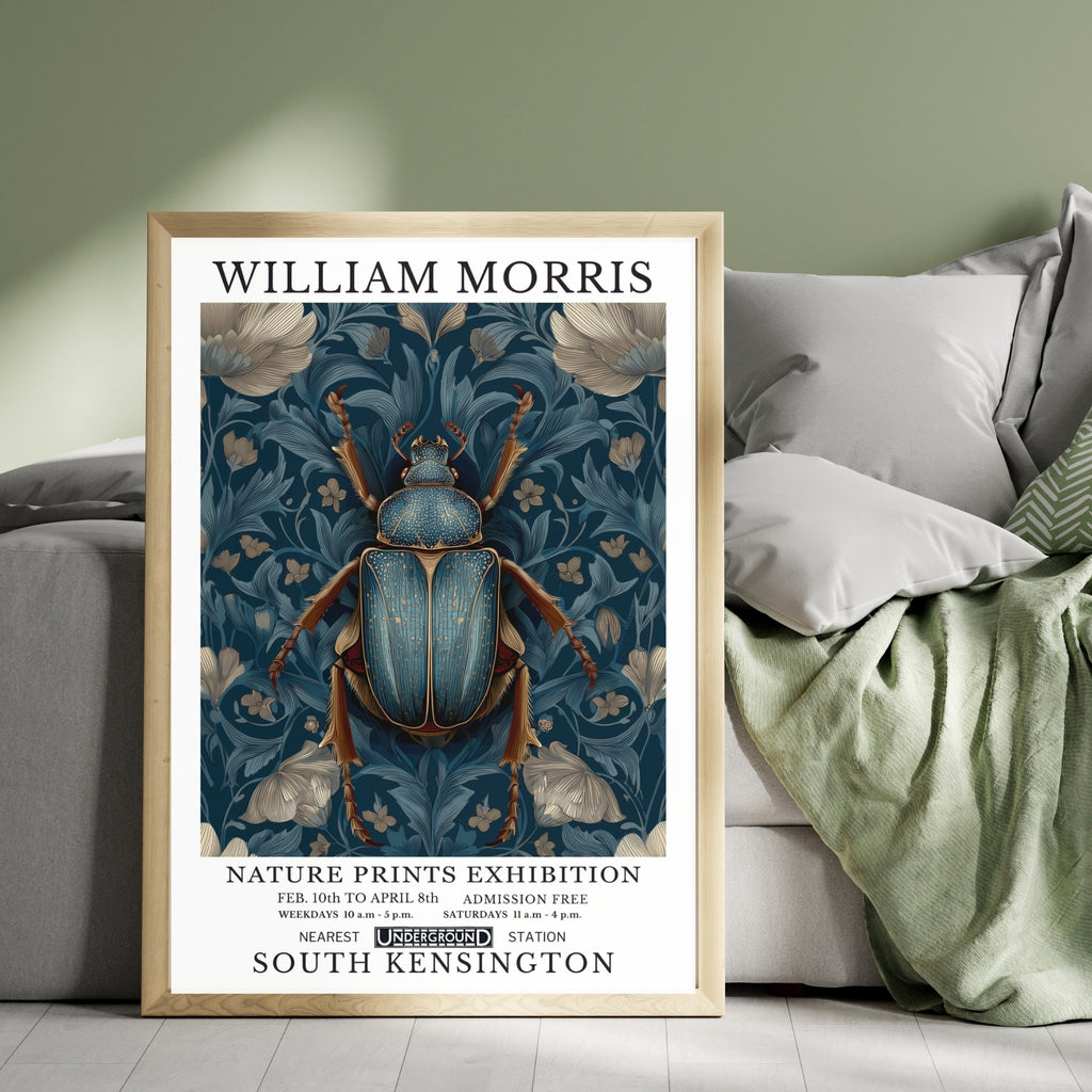 William Morris Beatle print
