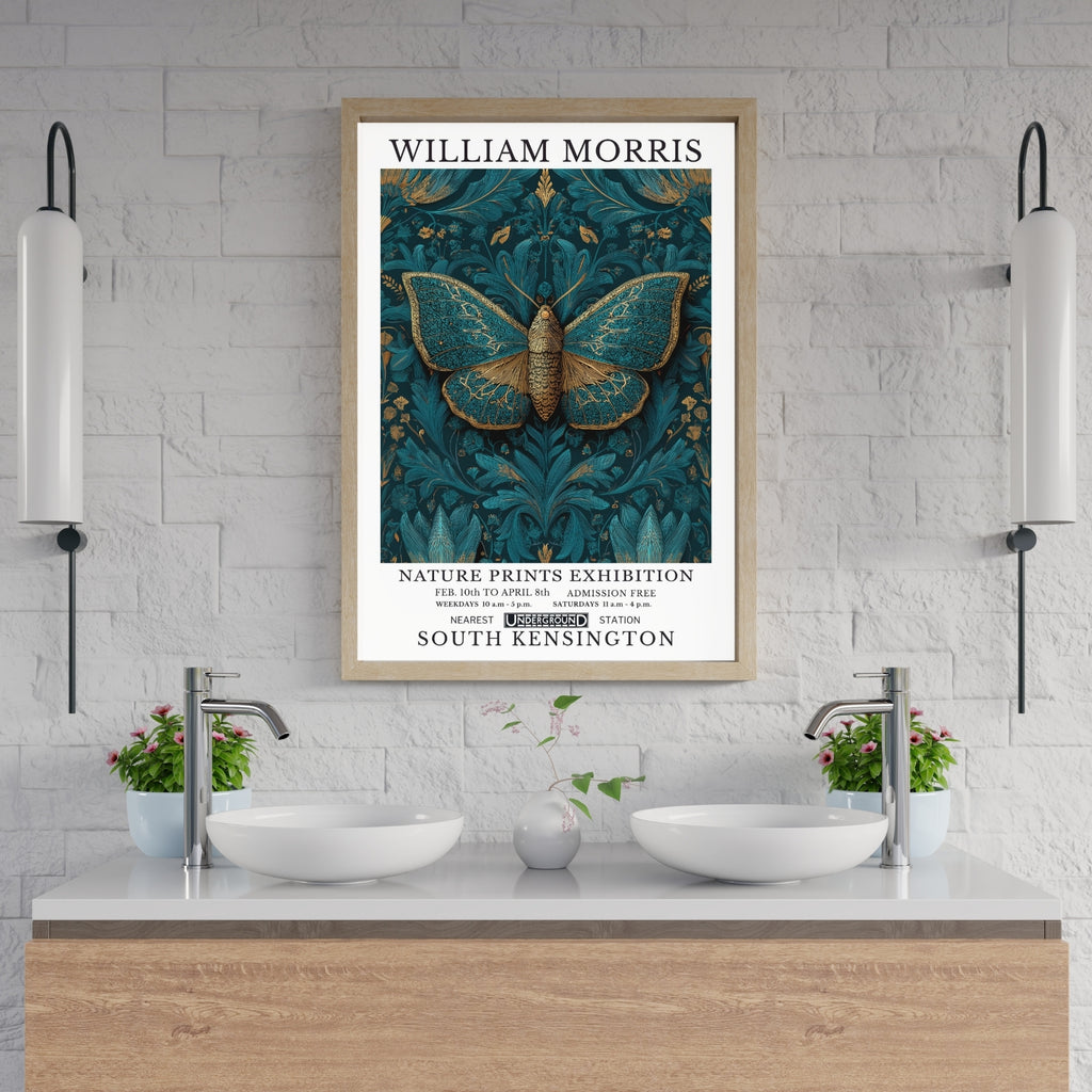 William Morris Butterfly print