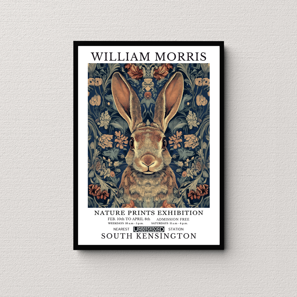 William Morris Rabbit print – Big Art Shop