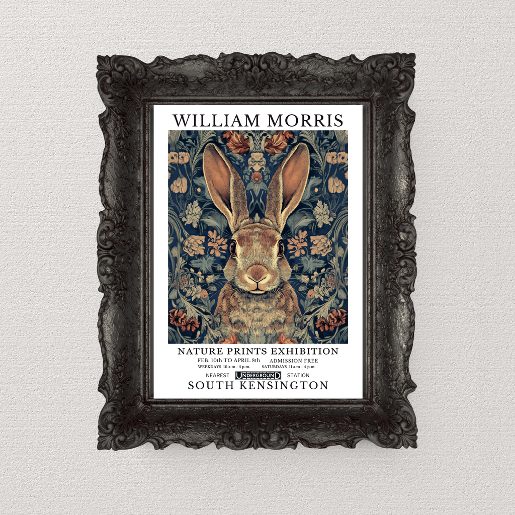 William Morris Rabbit print – Big Art Shop