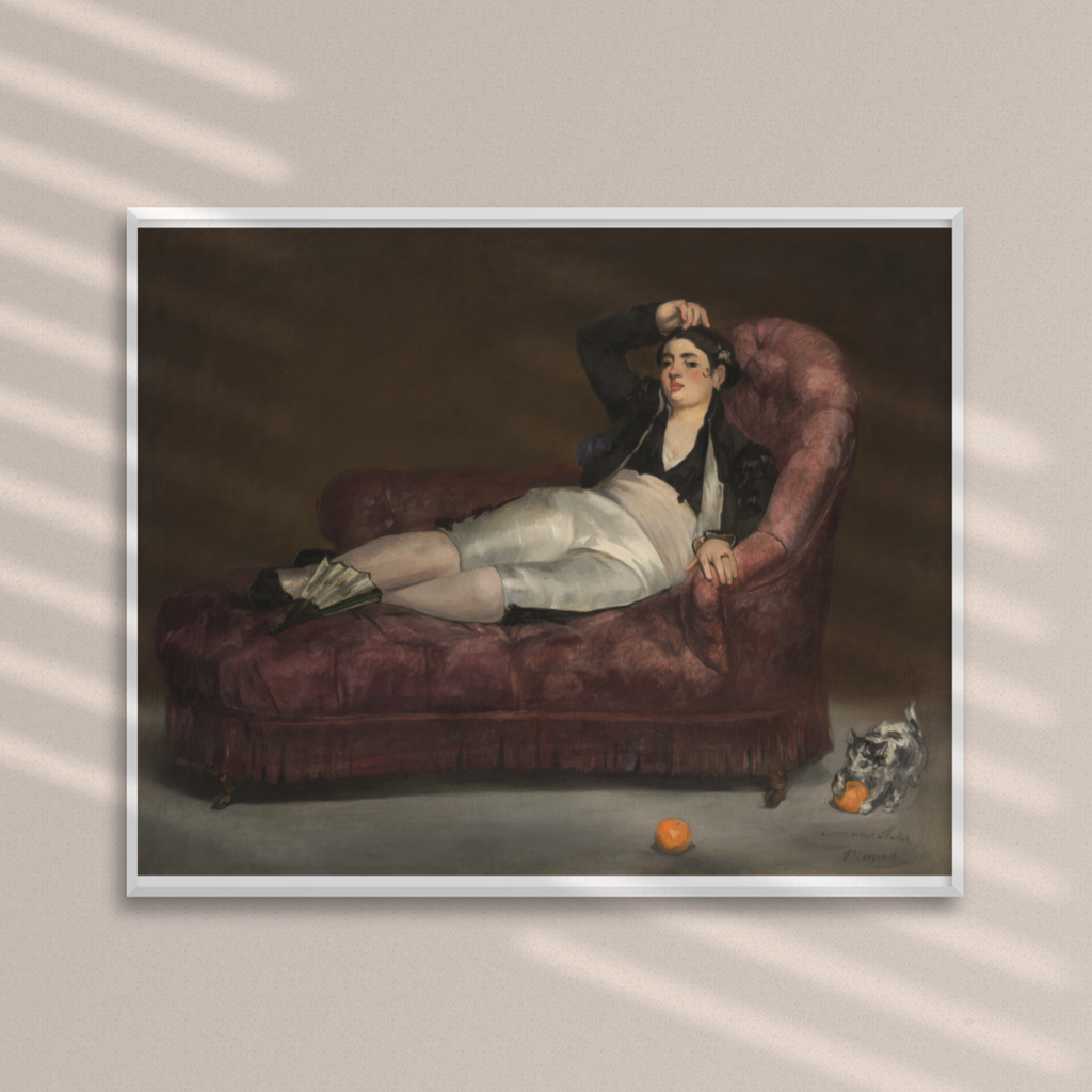 Reclining Young Woman in Spanish Costume Édouard Manet