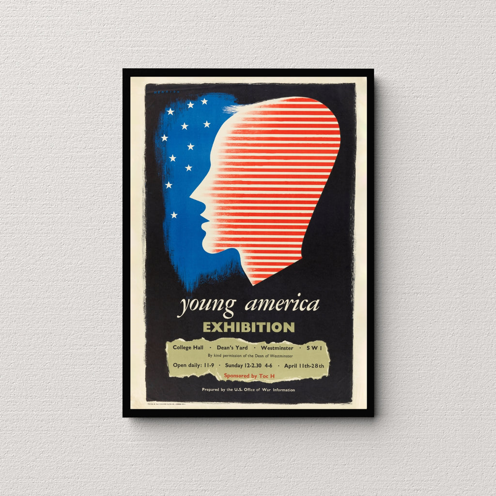 Young America Exhibition 1944 Print