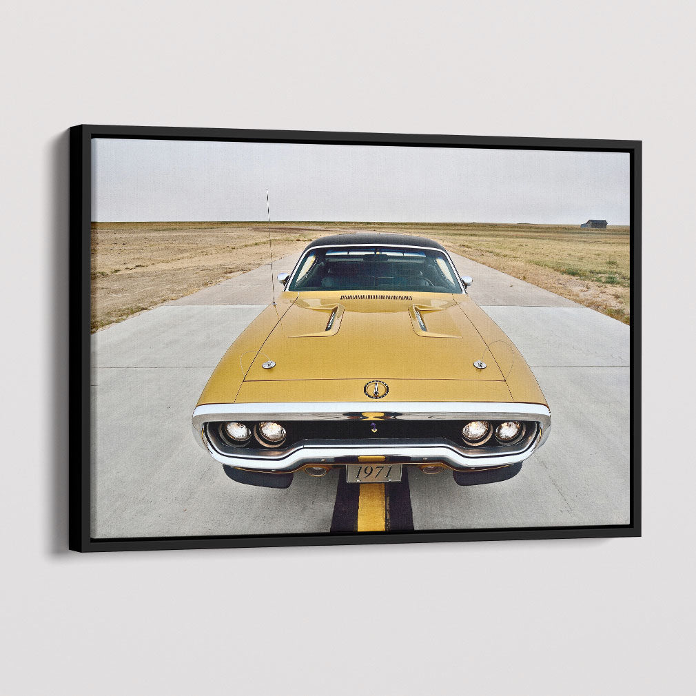1971 Plymouth Road Runner Canvas Print