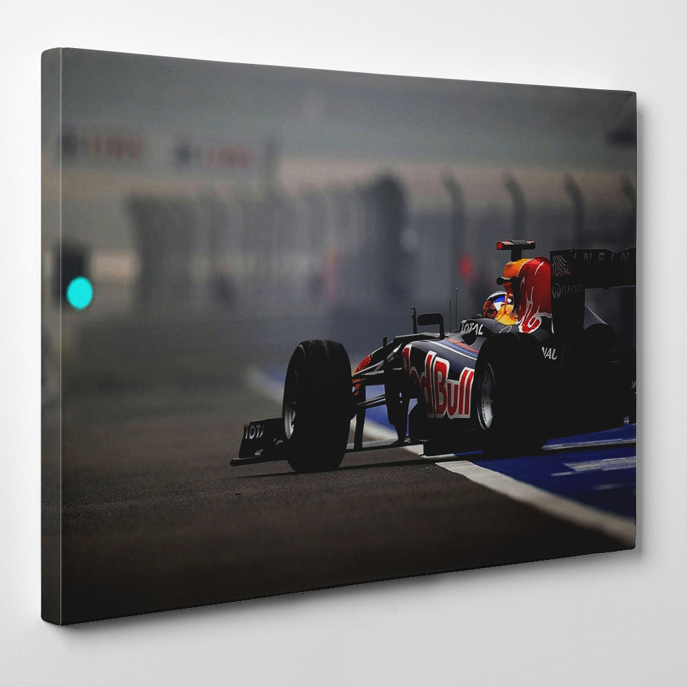 2015 Red Bull F1 Car Abu Dhabi Canvas