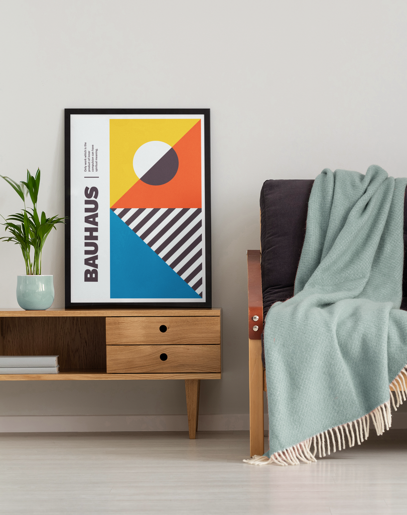 Bauhaus 1919 Geometric Art Print No.1 – Big Art Shop