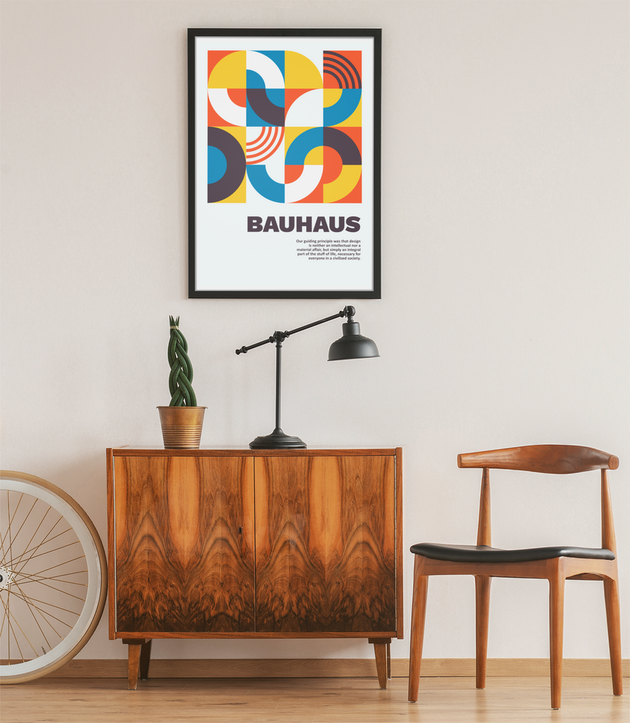 Bauhaus 1919 Geometric Art Print No.4 – Big Art Shop