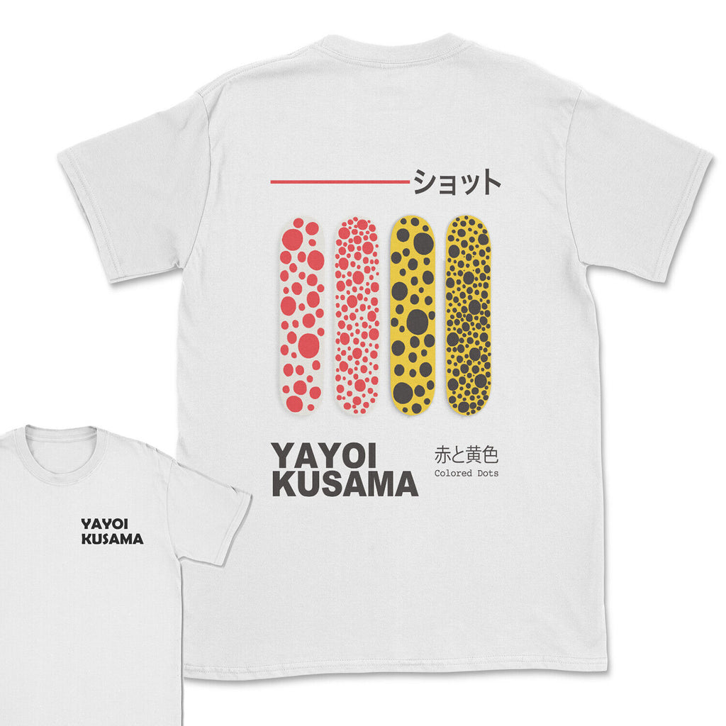 Yayoi Kusama T-shirt 8  Art show t-shirt 2 sided print