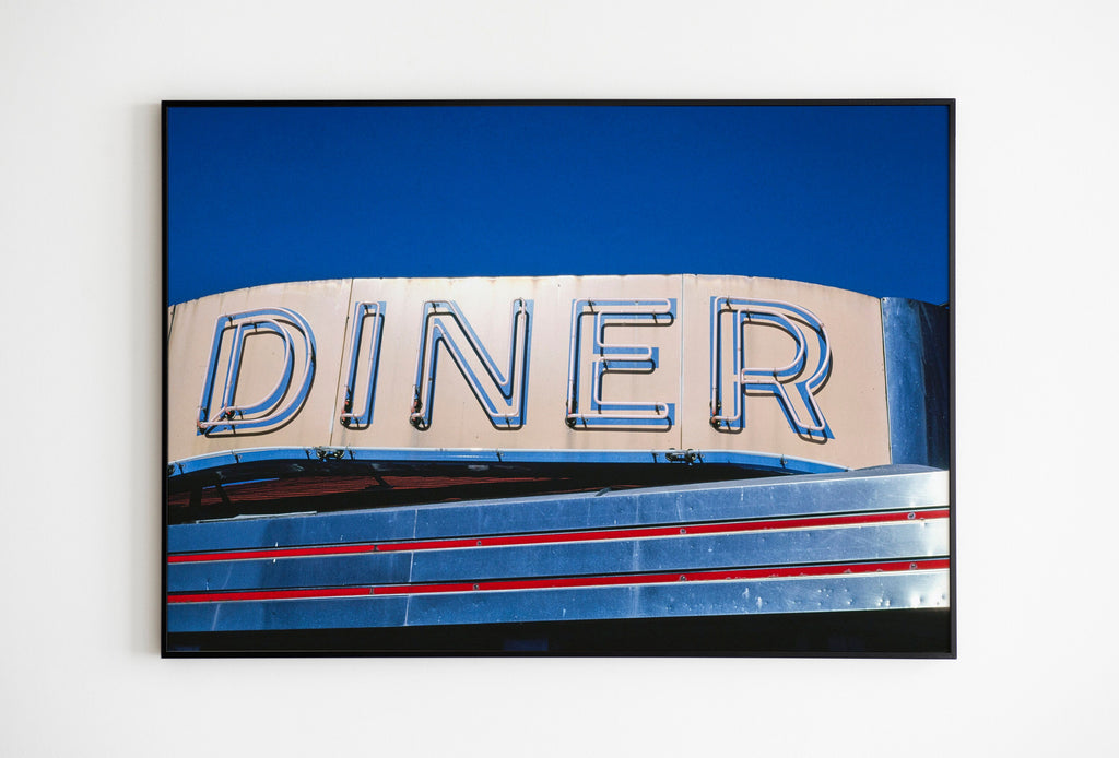 Red Robin Diner sign, Johnson City, New York (1988) Poster.