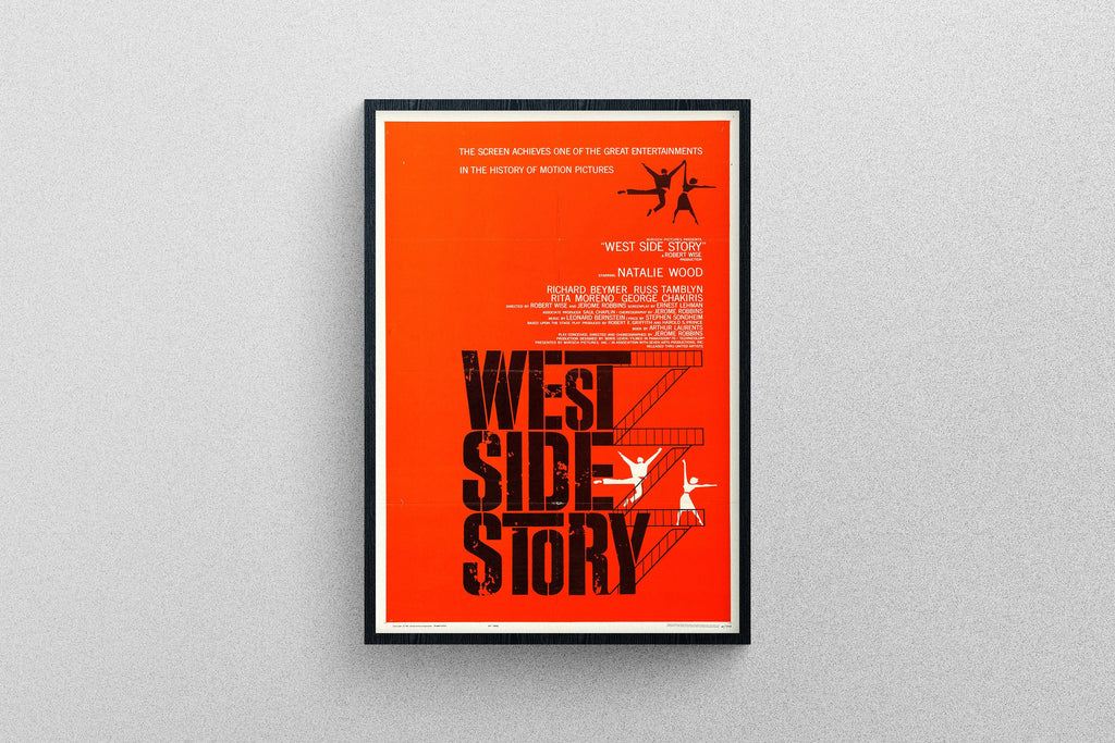 West Side Story 1961 film poster |  Iconic Musical Classic Movie Poster