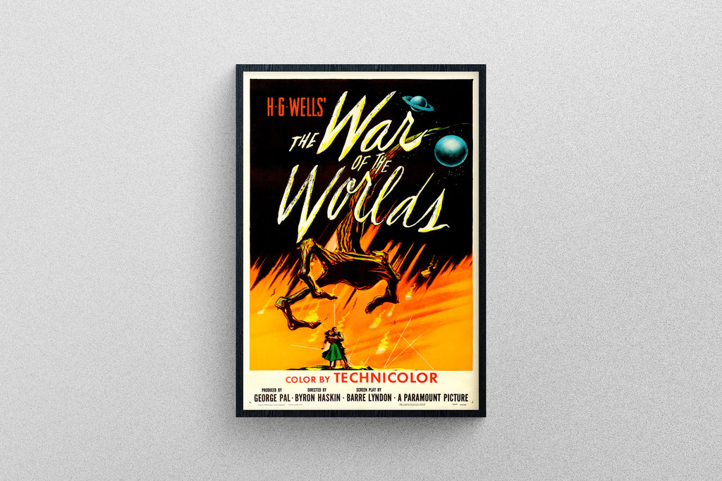 The War of the Worlds (1953 film poster)  |  Sci-Fi Alien Movie Poster