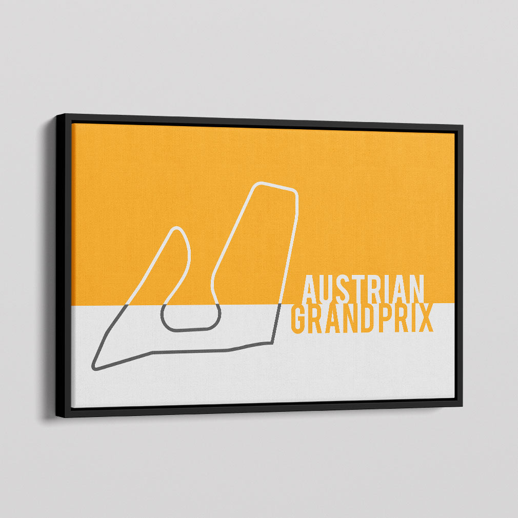 Austrian GP F1- Formula one Canvas