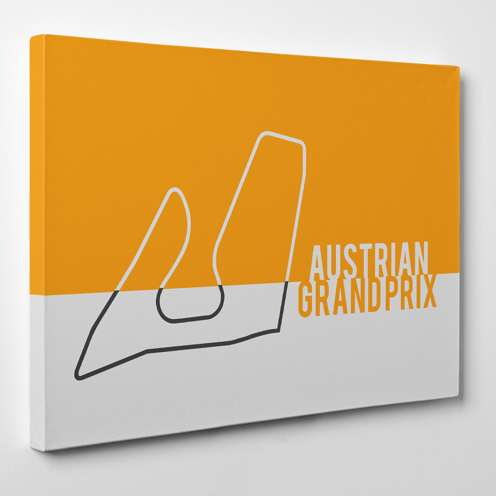Austrian GP F1- Formula one Canvas