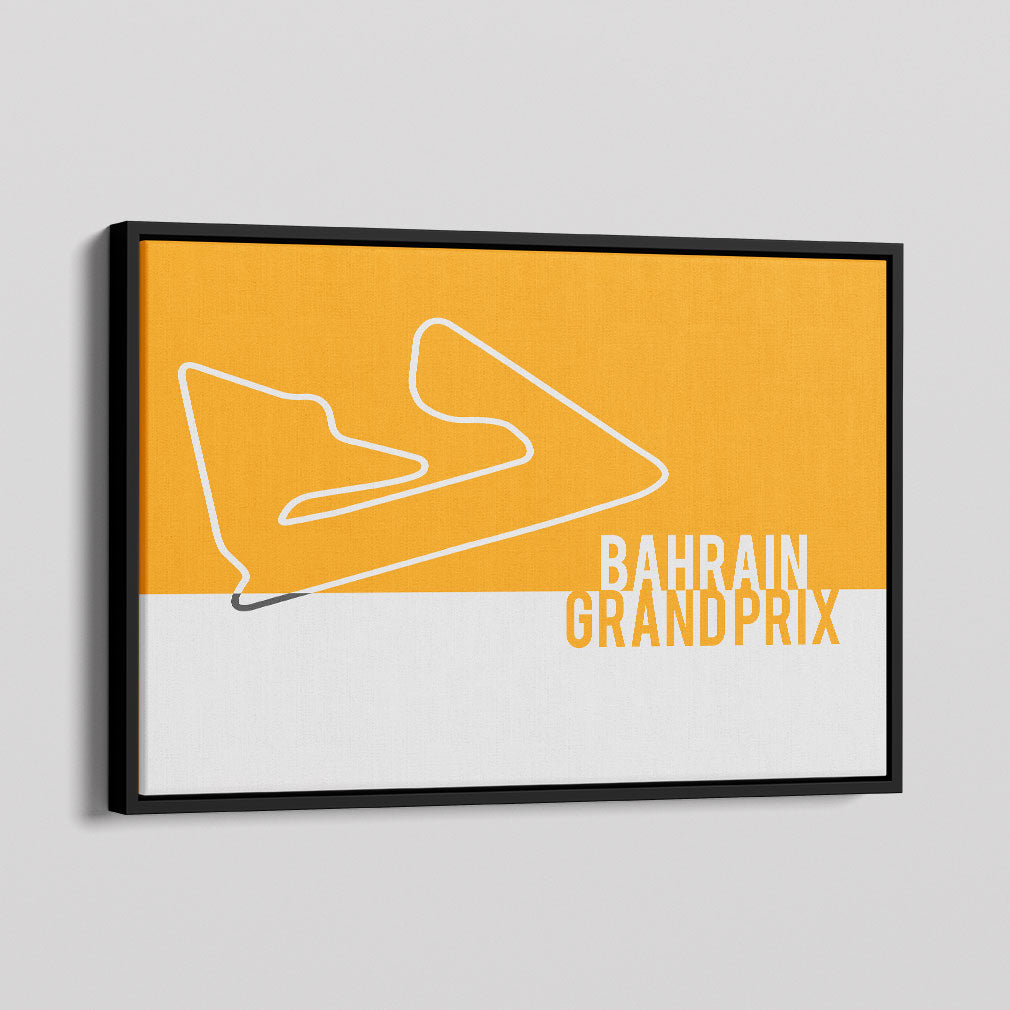Bahrain GP F1 - Formula one canvas print