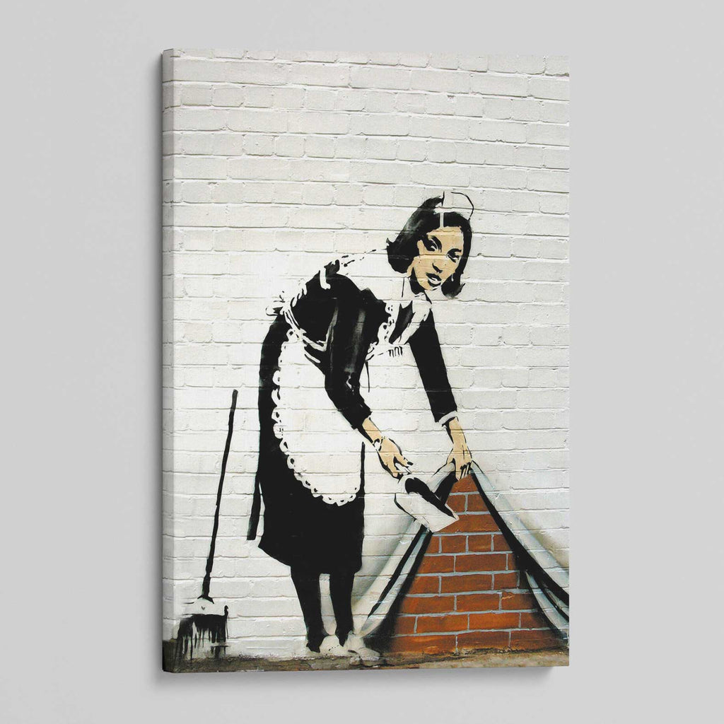 Banksy Maid in London Canvas