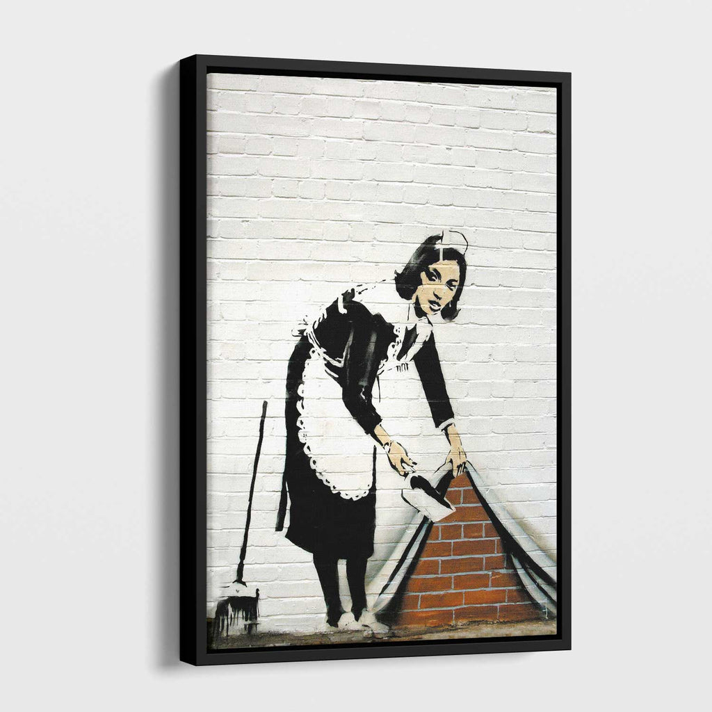 Banksy Maid in London Canvas