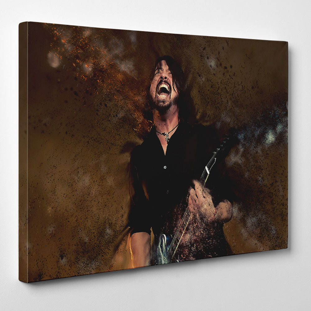 Dave Grohl Foo Fighters Canvas