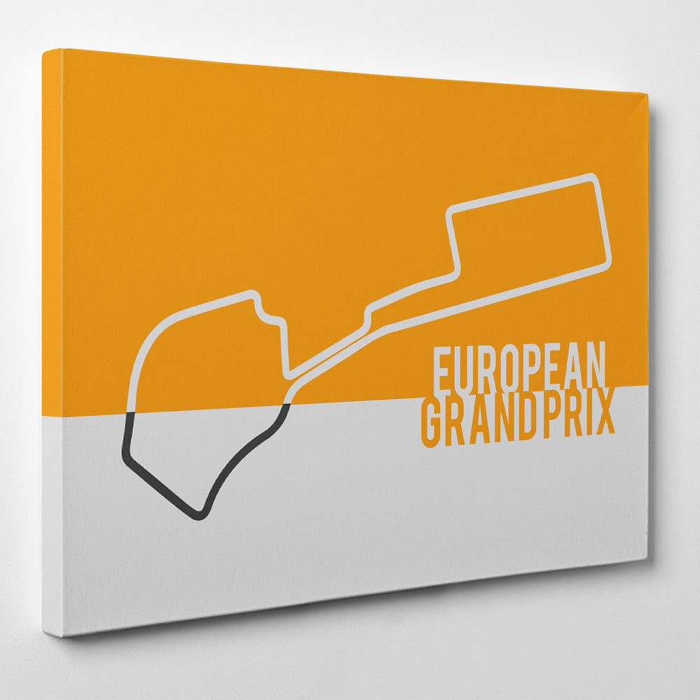 European GP F1 - Formula one Canvas