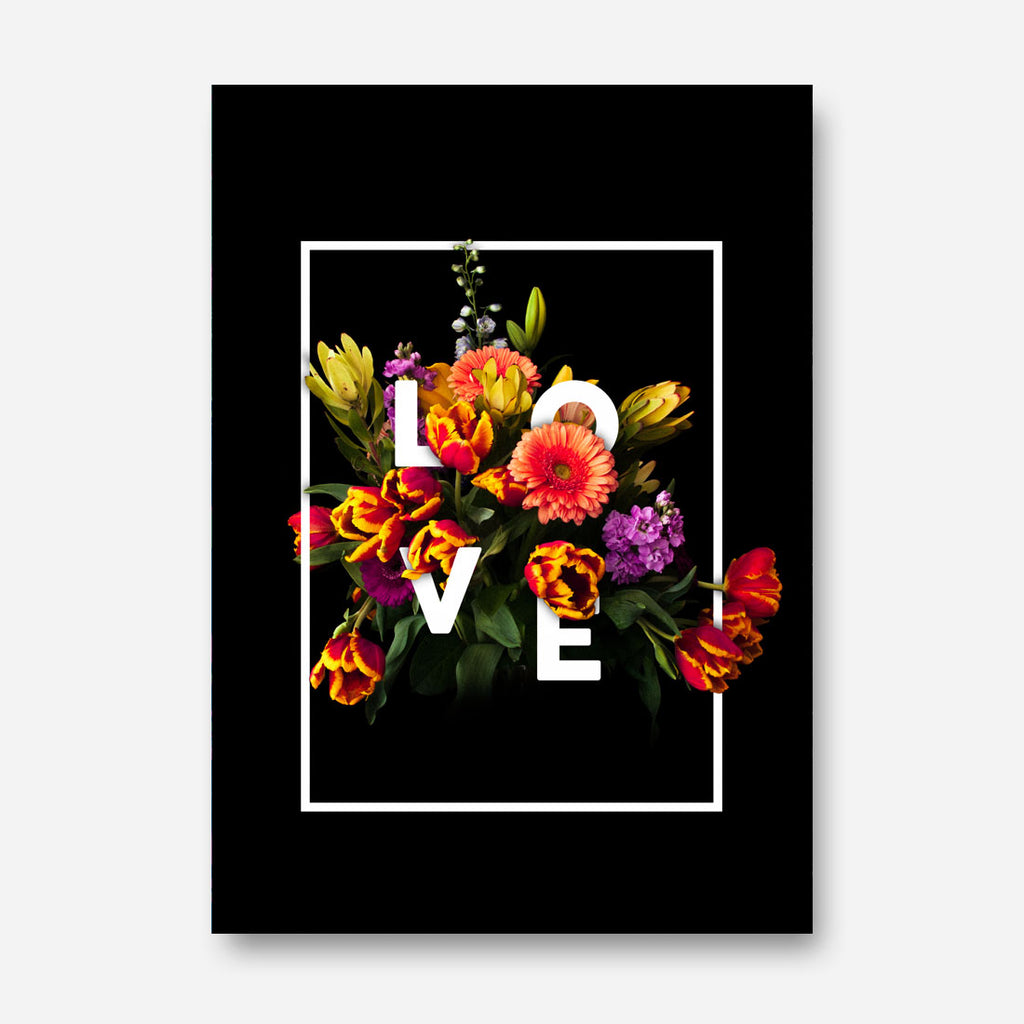 Floral Love Print