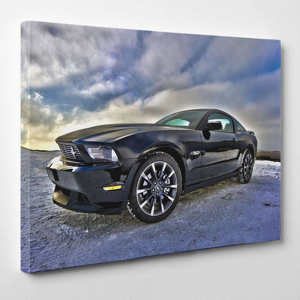 Ford Mustang Muscle Car Canvas