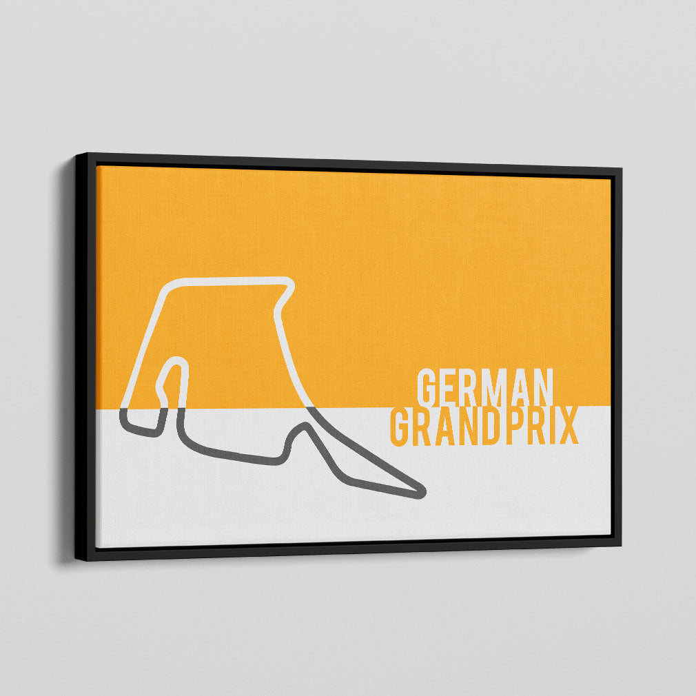German GP F1 - Formula one Canvas