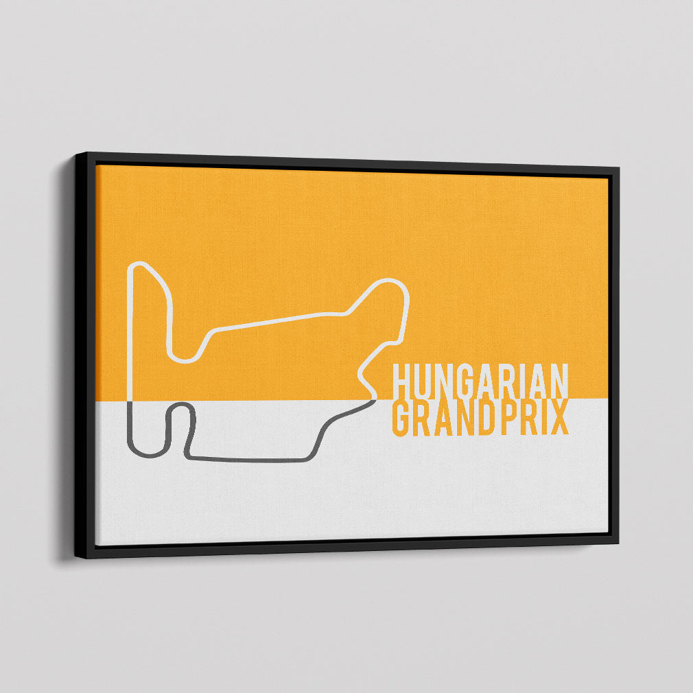 Hungarian GP F1 - Formula one Canvas