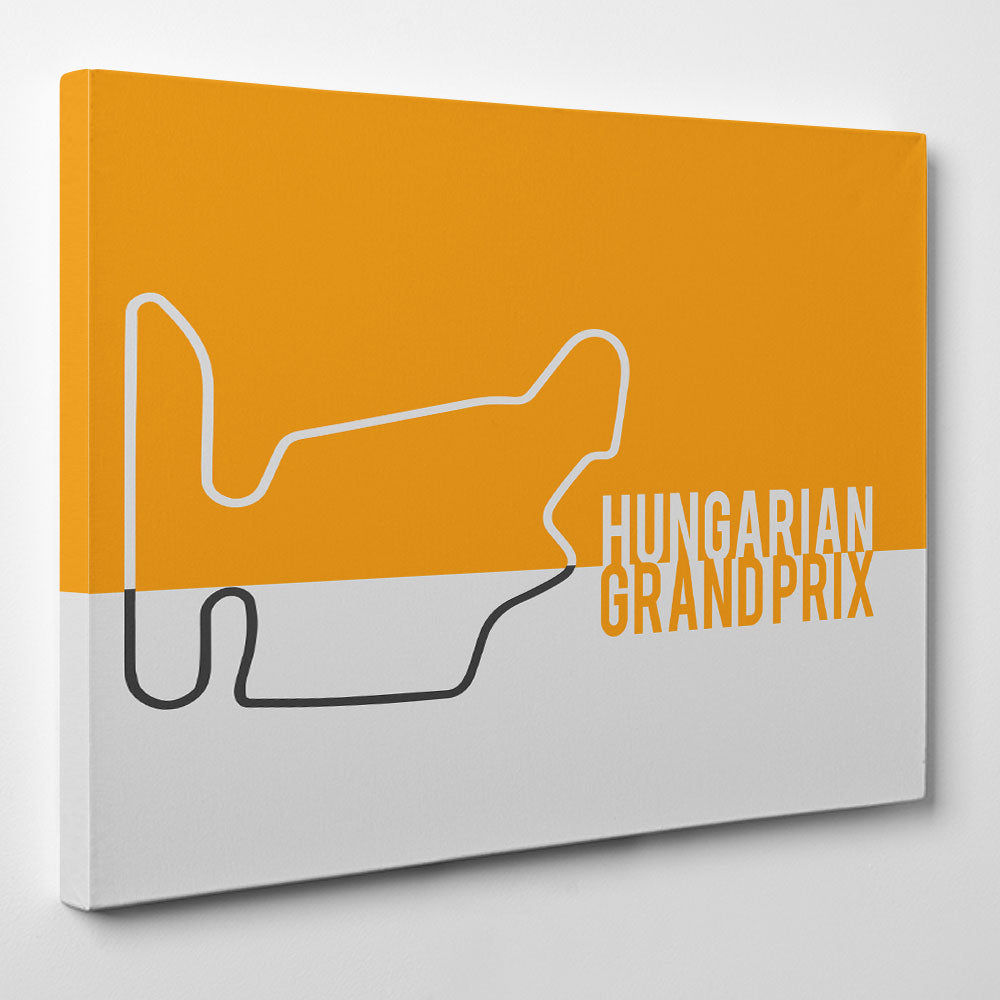 Hungarian GP F1 - Formula one Canvas