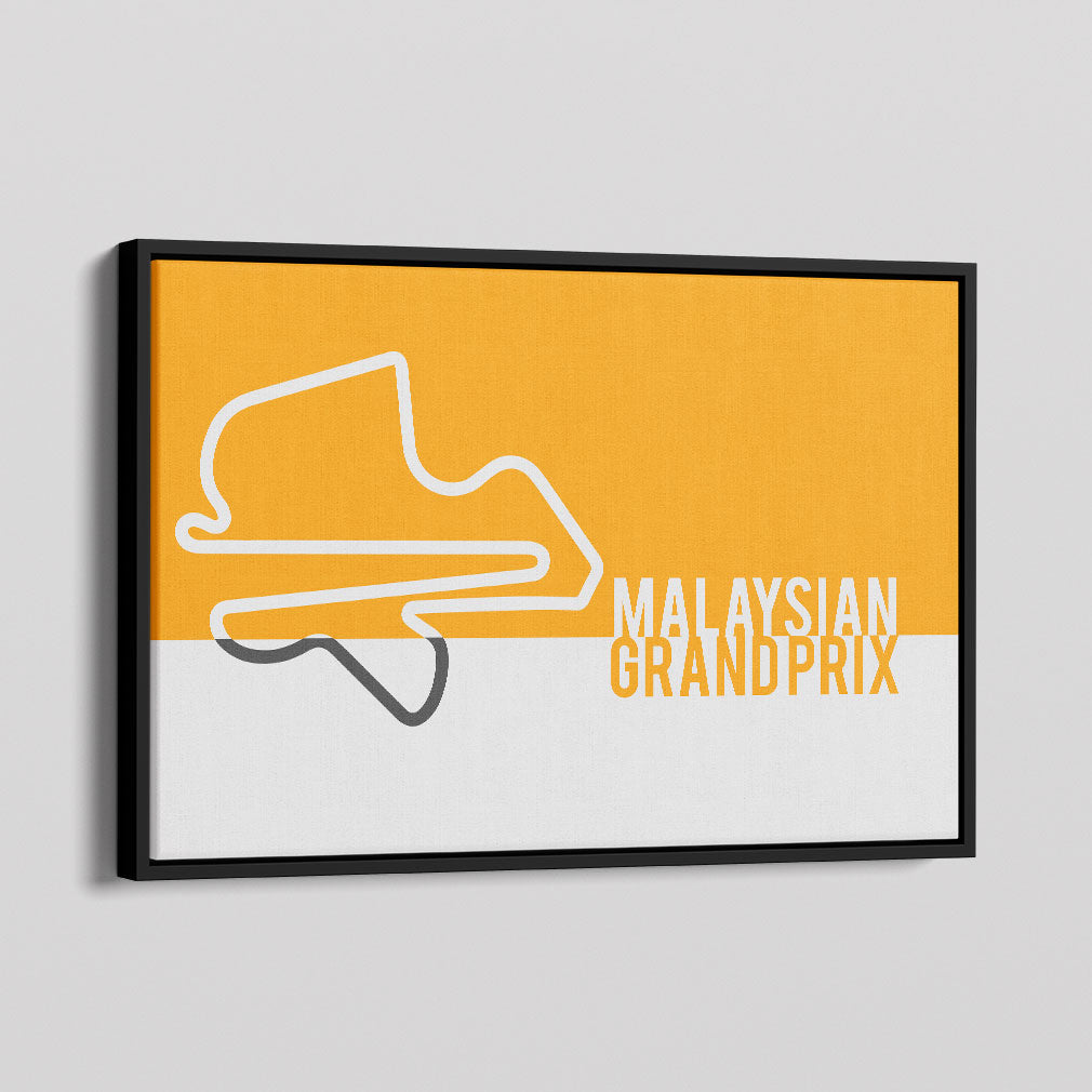 Malaysian GP - Formula one Canvas