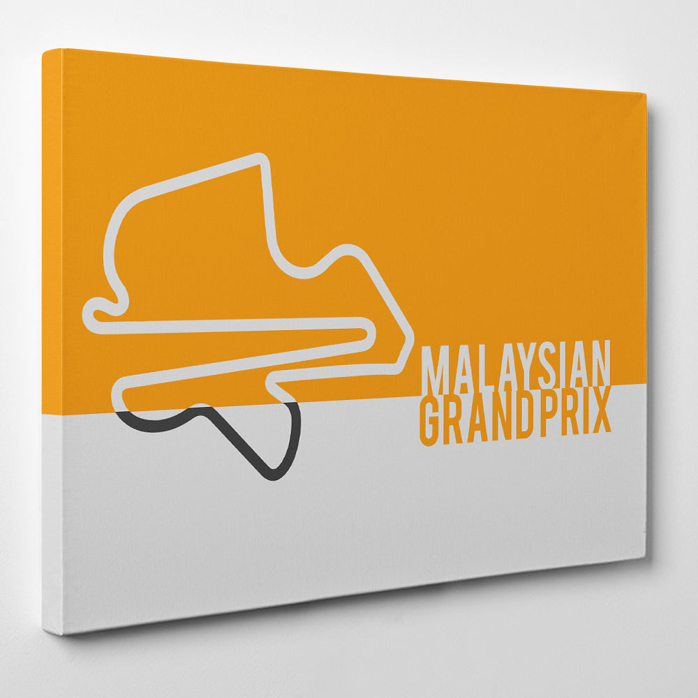 Malaysian GP - Formula one Canvas