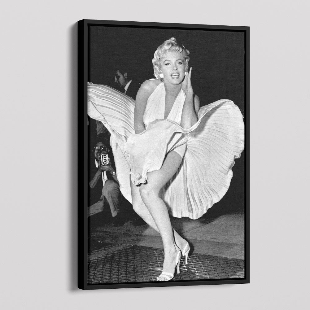 Marilyn Monroe Dress Canvas