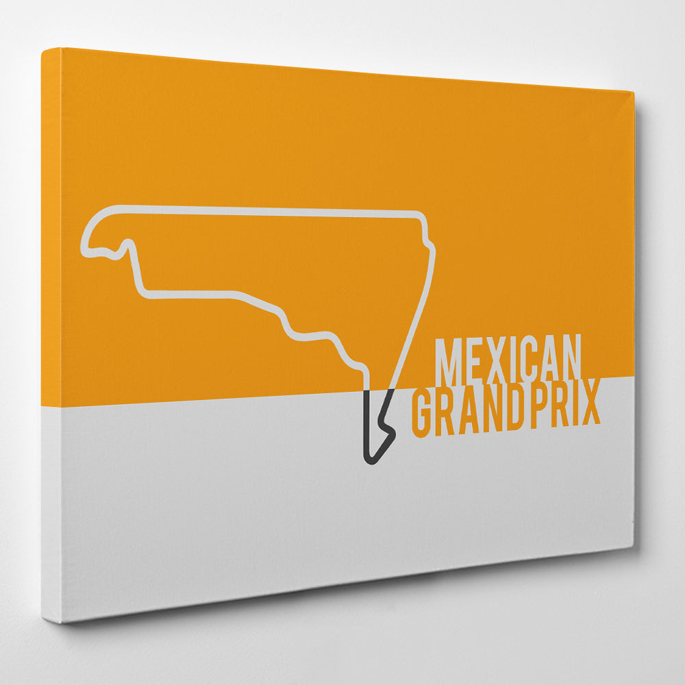 Mexican GP F1- Formula one Canvas