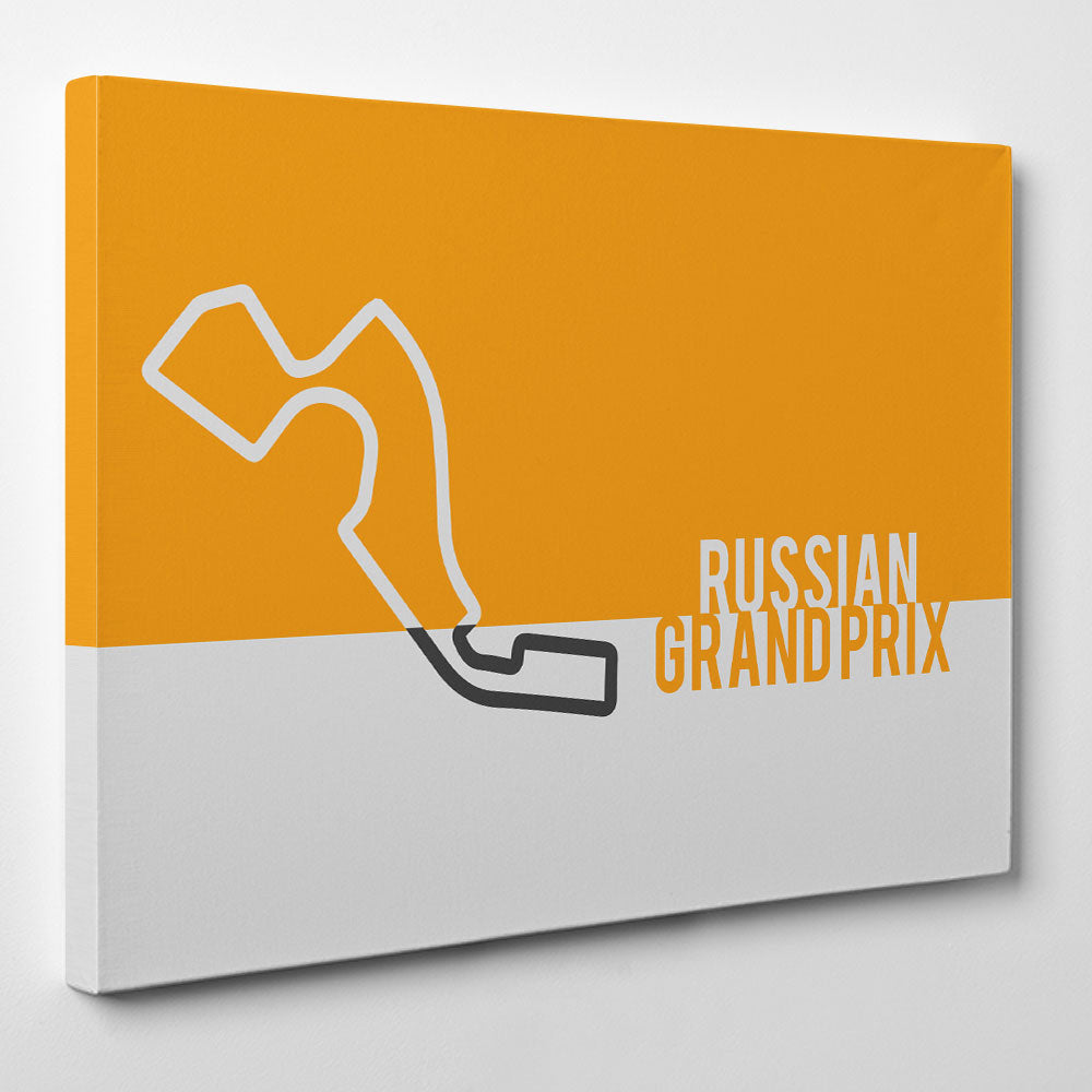 Russian GP F1 - Formula one Canvas