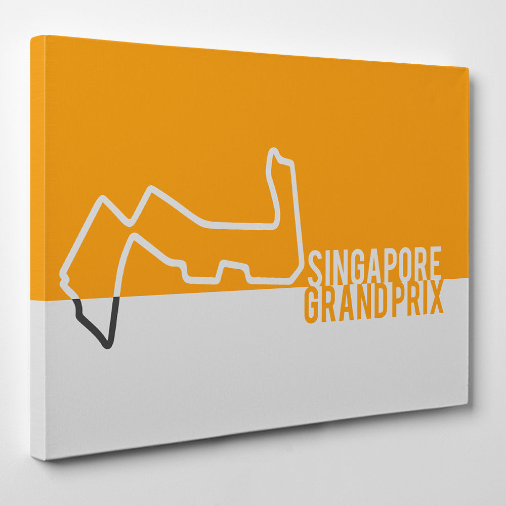 Singapore GP F1 -  Formula one Canvas
