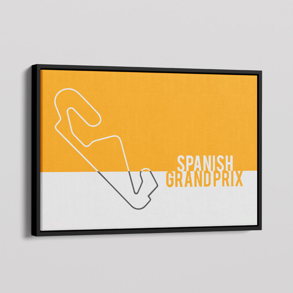 Spanish GP F1 Track - Formula one Canvas