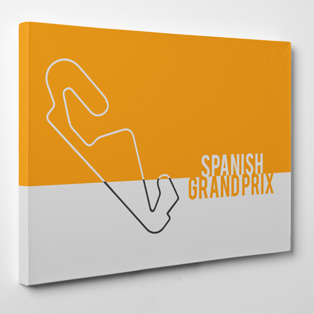 Spanish GP F1 Track - Formula one Canvas