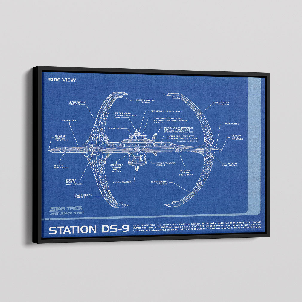Station DS-9 Blueprint Canvas