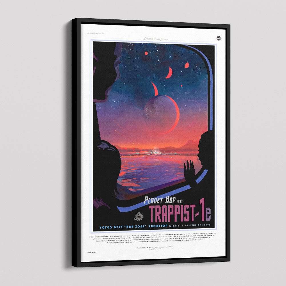 TRAPPIST 1e - Space Canvas