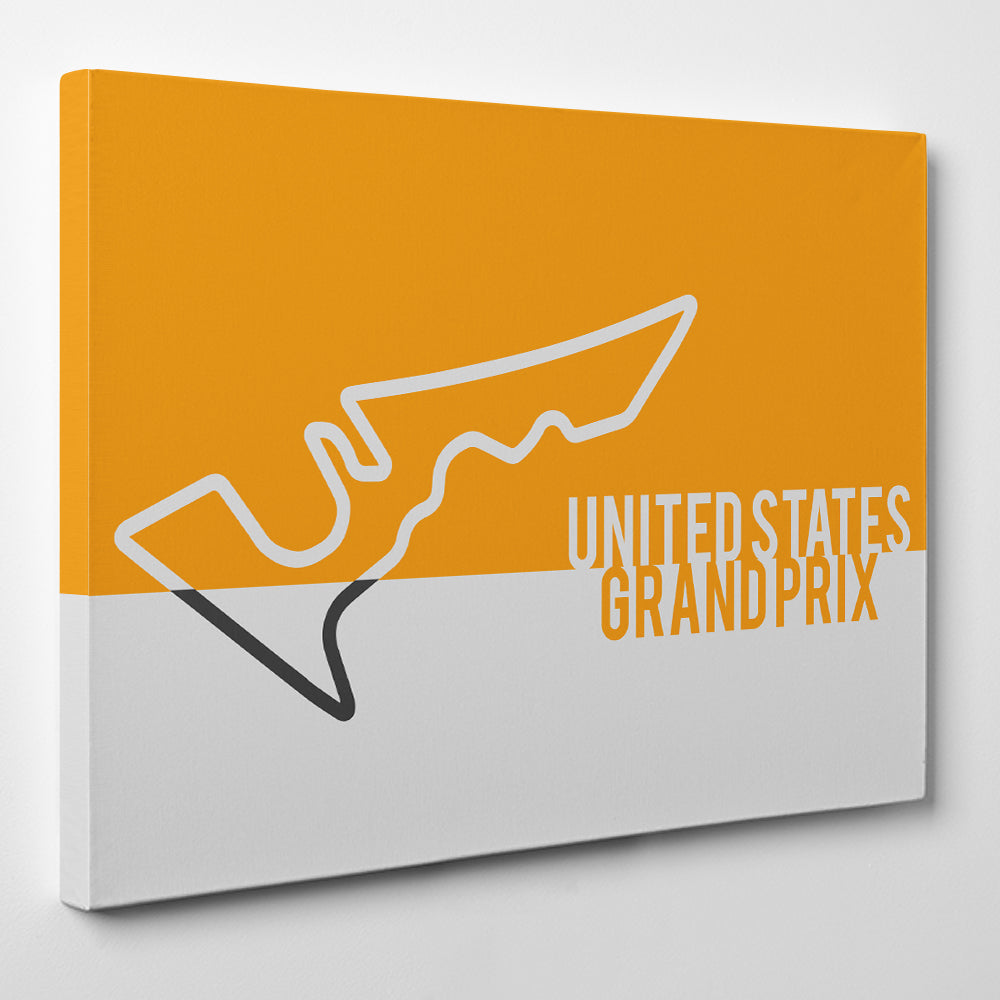 United States GP F1 - Formula one Canvas